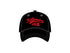 Trillionaire Crew Black SnapBack With Red Print Hat