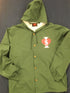 #0007- I♥️$ Windbreaker waterproof button hoodie jacket